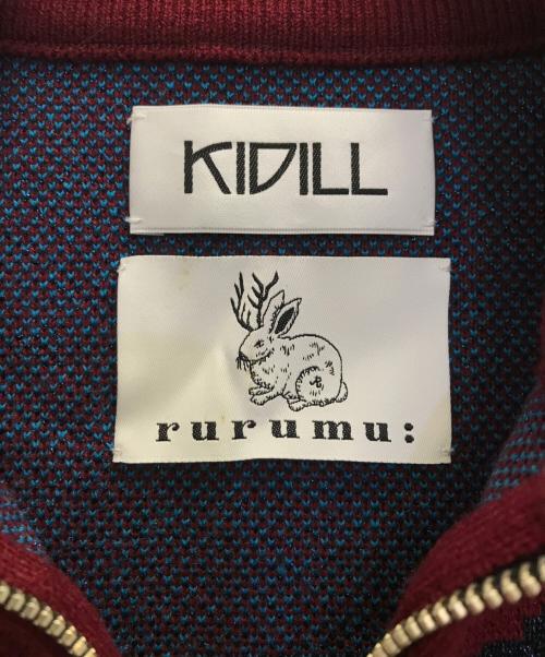 KIDILL（キディル）KIDILL (キディル) rurumu: (ルルムウ) ドライバーズニット レッド サイズ:44 未使用品の古着・服飾アイテム