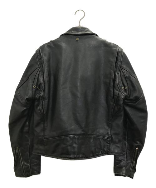 Schott（ショット）Schott (ショット) PERFECTO ライダースレザージャケット ブラック サイズ:38の古着・服飾アイテム