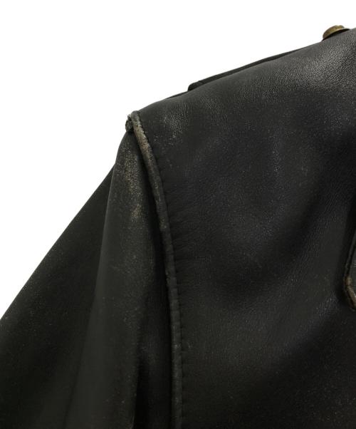 Schott（ショット）Schott (ショット) PERFECTO ライダースレザージャケット ブラック サイズ:38の古着・服飾アイテム