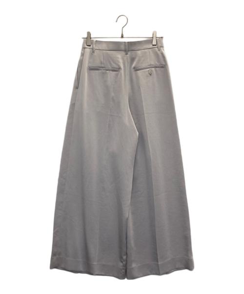 STUNNING LURE（スタニングルアー）STUNNING LURE (スタニングルアー) ツイルサテンワイドパンツ グレー サイズ:1の古着・服飾アイテム