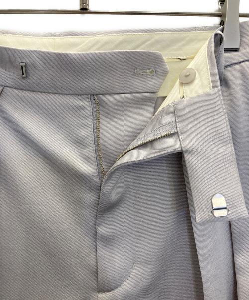 STUNNING LURE（スタニングルアー）STUNNING LURE (スタニングルアー) ツイルサテンワイドパンツ グレー サイズ:1の古着・服飾アイテム