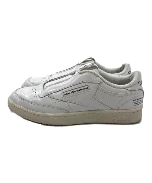 WHITE MOUNTAINEERING（ホワイトマウンテ二アニング）WHITE MOUNTAINEERING (ホワイトマウンテ二アニング) REEBOK (リーボック) CLUB C ホワイト サイズ:27の古着・服飾アイテム