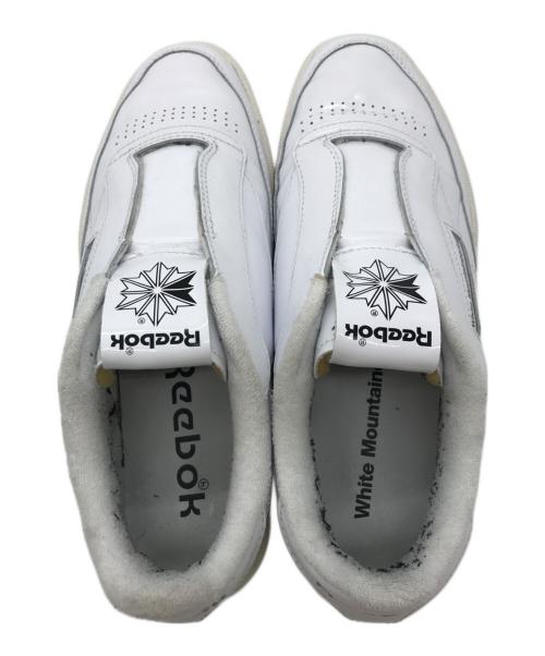 WHITE MOUNTAINEERING（ホワイトマウンテ二アニング）WHITE MOUNTAINEERING (ホワイトマウンテ二アニング) REEBOK (リーボック) CLUB C ホワイト サイズ:27の古着・服飾アイテム