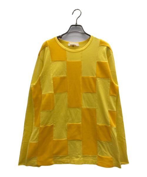 GANRYU（ガンリュウ）GANRYU (ガンリュウ) モザイクスイッチLS イエロー サイズ:Mの古着・服飾アイテム