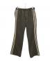 SASQUATCHfabrix.（サスクワッチファブリックス）の古着「BOOT CUT RETRO TRACK PANTS」｜ブラウン