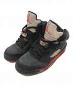 NIKEナイキ）の古着「AIR JORDAN 5 RETRO」｜ブラック