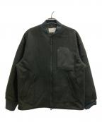 PUBLIC TOKYOパブリックトウキョウ）の古着「S140メルトンMA-1ブルゾン」｜グレー
