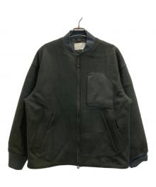 PUBLIC TOKYO（パブリックトウキョウ）の古着「S140メルトンMA-1ブルゾン」｜グレー