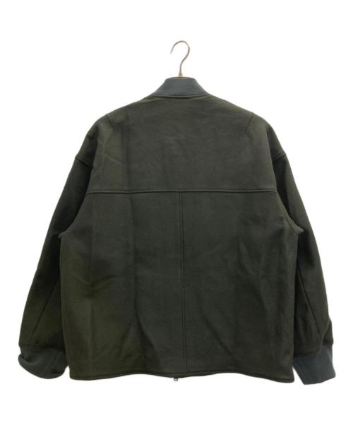 PUBLIC TOKYO（パブリックトウキョウ）PUBLIC TOKYO (パブリックトウキョウ) S140メルトンMA-1ブルゾン グレー サイズ:3の古着・服飾アイテム