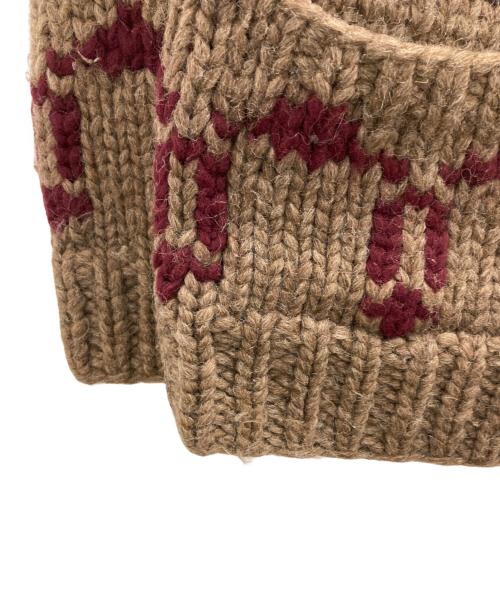 KANATA（カナタ）KANATA (カナタ) カウチンニットカーディガン ブラウン サイズ:表記なしの古着・服飾アイテム