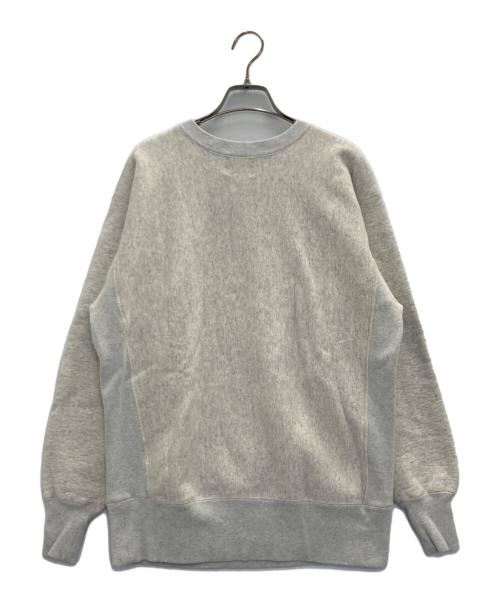 Champion（チャンピオン）Champion (チャンピオン) リバースウィーブ 2ndパテントモデル クルーネックスウェットシャツ グレー サイズ:Mの古着・服飾アイテム
