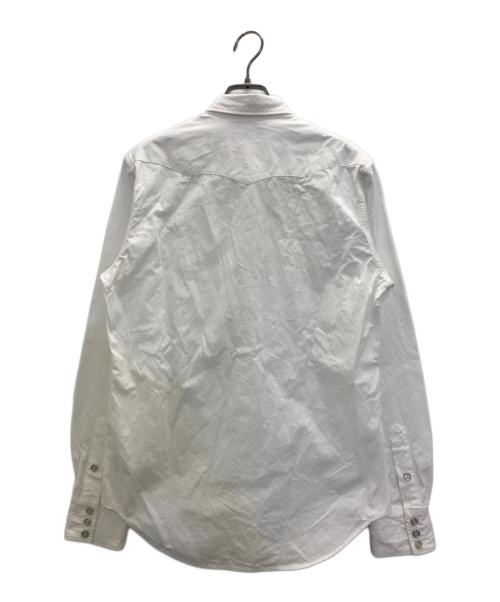 RRL（ダブルアールエル）RRL (ダブルアールエル) SLIM WESTERN SHIRTS ホワイト サイズ:Sの古着・服飾アイテム