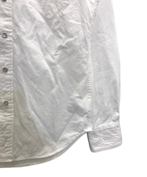 RRL（ダブルアールエル）RRL (ダブルアールエル) SLIM WESTERN SHIRTS ホワイト サイズ:Sの古着・服飾アイテム