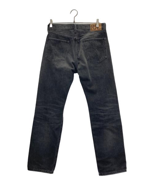 RRL（ダブルアールエル）RRL (ダブルアールエル) ストレート フィット ジーンズ ブラック サイズ:30の古着・服飾アイテム