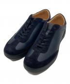 REGALリーガル）の古着「レースアップレザースニーカー」｜ネイビー