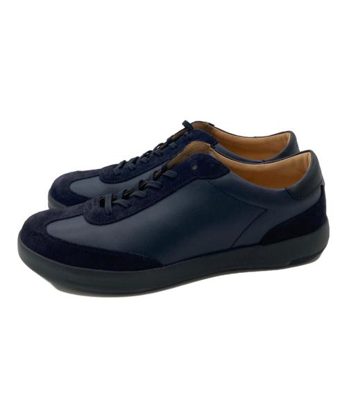REGAL（リーガル）REGAL (リーガル) レースアップレザースニーカー ネイビー サイズ:25.5の古着・服飾アイテム