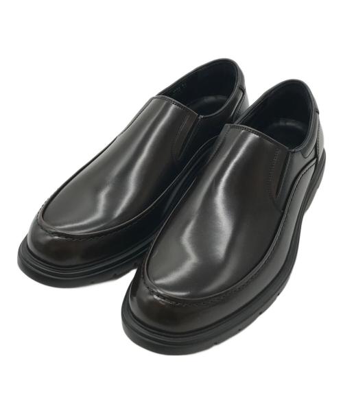 REGAL（リーガル）REGAL (リーガル) レザースリッポン ブラウン サイズ:25cmの古着・服飾アイテム