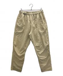 axesquin（アクシーズクイン）の古着「タッサーナイロンパンツ」｜ベージュ
