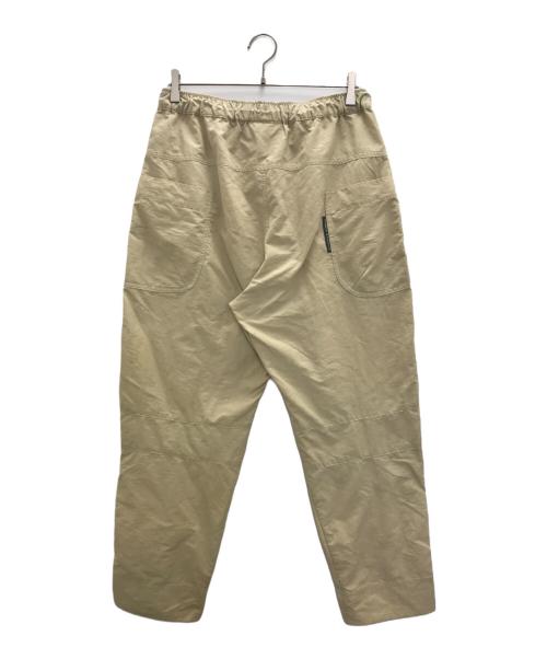 axesquin（アクシーズクイン）axesquin (アクシーズクイン) タッサーナイロンパンツ ベージュ サイズ:4の古着・服飾アイテム