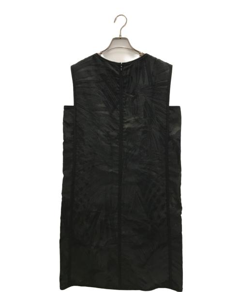 LANVIN COLLECTION（ランバンコレクション）LANVIN COLLECTION (ランバンコレクション) 刺繍ノースリーブ ブラック サイズ:40の古着・服飾アイテム