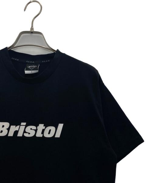 F.C.R.B.（エフシーレアルブリストル）F.C.R.B. (エフシーレアルブリストル) POLARTEC POWER DRY AUTHENTIC LOGO TEE ネイビー サイズ:Sの古着・服飾アイテム