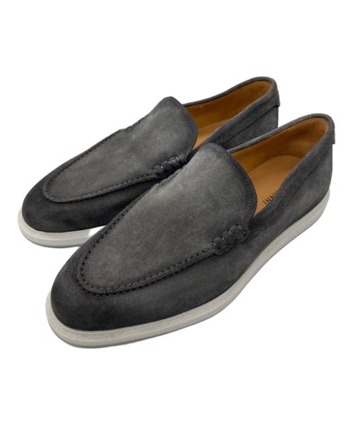 MAGNANNI（マグナーニ）MAGNANNI (マグナーニ) エプロントゥローファー グレー サイズ:7 1/2の古着・服飾アイテム