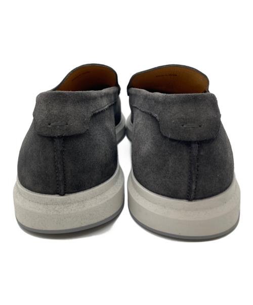 MAGNANNI（マグナーニ）MAGNANNI (マグナーニ) エプロントゥローファー グレー サイズ:7 1/2の古着・服飾アイテム