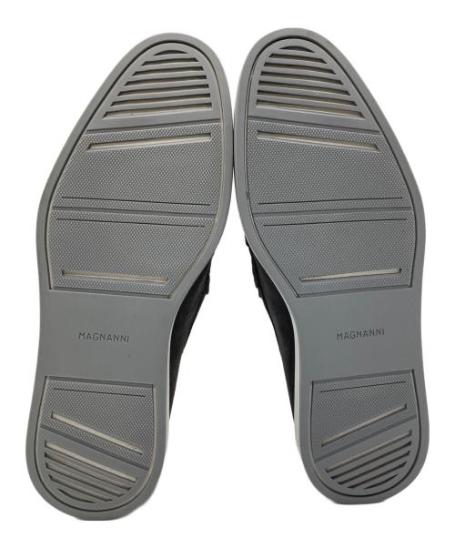 MAGNANNI（マグナーニ）MAGNANNI (マグナーニ) エプロントゥローファー グレー サイズ:7 1/2の古着・服飾アイテム