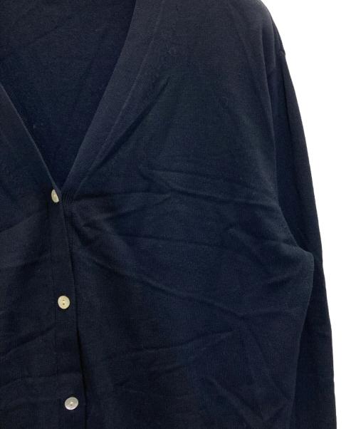 SOEJU（ソージュ）SOEJU (ソージュ) Vネックニットカーディガン ネイビー サイズ:Ⅿの古着・服飾アイテム