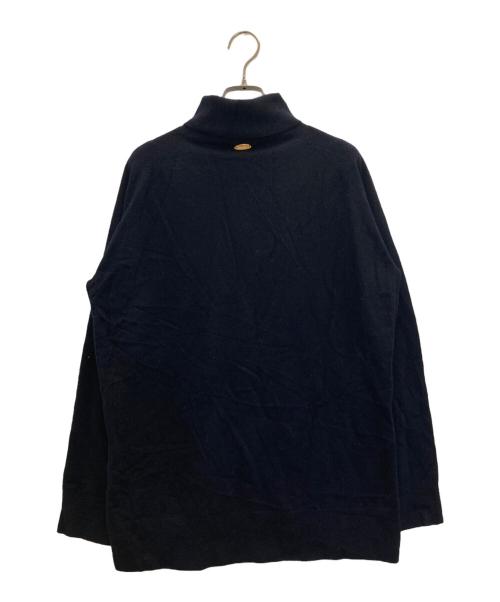 MUSE de Deuxieme Classe（ミューズ ドゥーズィエム クラス）MUSE de Deuxieme Classe (ミューズ ドゥーズィエム クラス) CAPRI タートルネックプルオーバー ネイビー サイズ:表記無しの古着・服飾アイテム