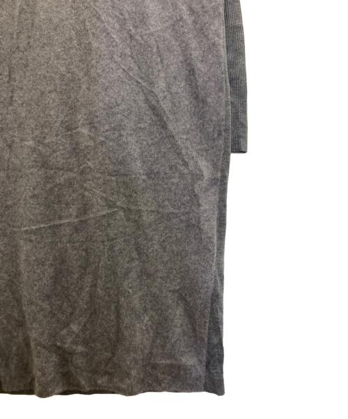 Demi-Luxe Beams（デミルクス ビームス）Demi-Luxe Beams (デミルクス ビームス) フラッフィ クルーネック ニット ワンピース グレー サイズ:表記無しの古着・服飾アイテム