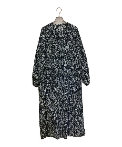 SOEJU（ソージュ）SOEJU (ソージュ) レオパード柄ワンピース ネイビー サイズ:表記無しの古着・服飾アイテム