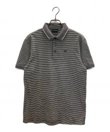 EMPORIO ARMANI（エンポリオアルマーニ）の古着「ポロシャツ」｜グレー