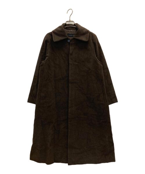 JURGEN LEHL（ヨーガンレール）JURGEN LEHL (ヨーガンレール) ステンカラーコート ブラウン サイズ:Mの古着・服飾アイテム