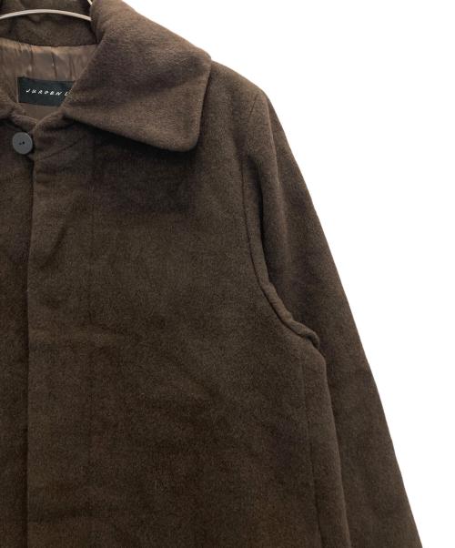 JURGEN LEHL（ヨーガンレール）JURGEN LEHL (ヨーガンレール) ステンカラーコート ブラウン サイズ:Mの古着・服飾アイテム