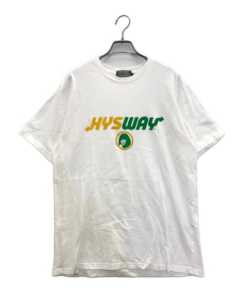 Hysteric Glamour（ヒステリックグラマー）Hysteric Glamour (ヒステリックグラマー) HYS WAY Tシャツ ホワイト サイズ:Lの古着・服飾アイテム