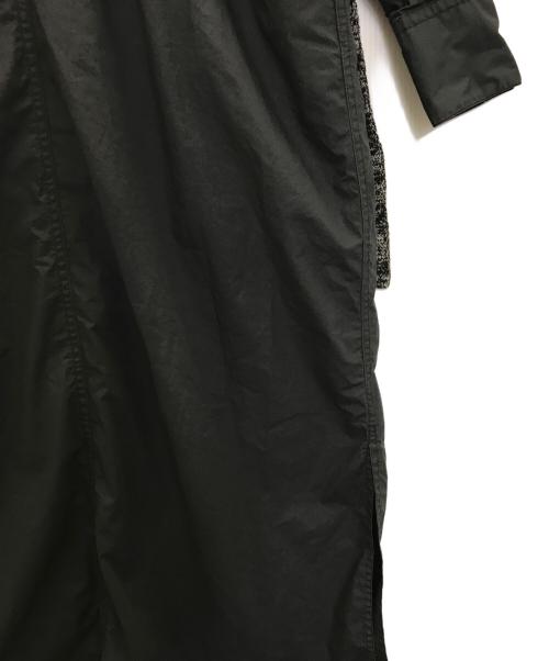 BEAUTY&YOUTH（ビューティーアンドユース）BEAUTY&YOUTH (ビューティーアンドユース) レイヤード Iラインワンピース 2 ブラック サイズ:表記無しの古着・服飾アイテム