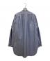 BACCA (バッカ) コットンバックサテンスタンドカラーロングシャツ ラベンダー サイズ:S：4000円