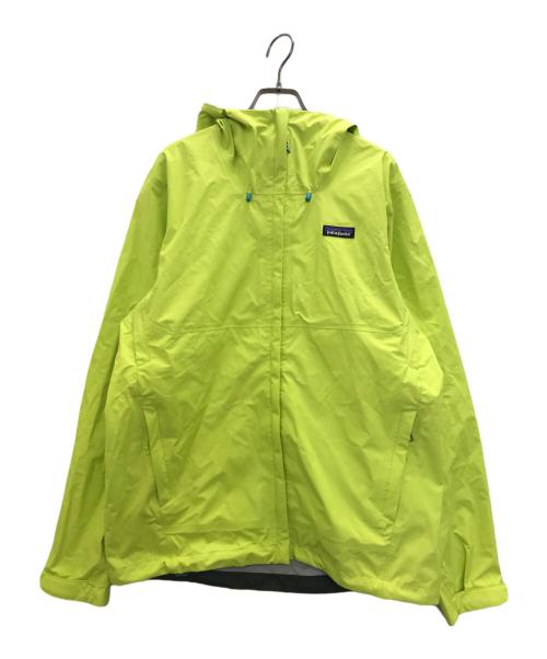 Patagonia（パタゴニア）Patagonia (パタゴニア) トレントシェル 3L・レイン・ジャケット Phosphorus Green サイズ:Mの古着・服飾アイテム