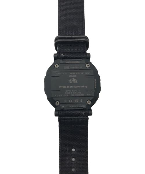 CASIO（カシオ）CASIO (カシオ) WHITE MOUNTAINEERING (ホワイトマウンテ二アニング) 腕時計 ブラックの古着・服飾アイテム