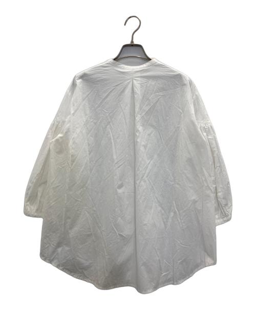 BEARDSLEY（ビアズリー）BEARDSLEY (ビアズリー) S/Cボリュームスリーブブラウス ホワイト サイズ:FREEの古着・服飾アイテム