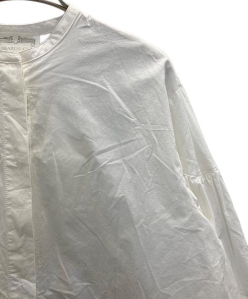 BEARDSLEY（ビアズリー）BEARDSLEY (ビアズリー) S/Cボリュームスリーブブラウス ホワイト サイズ:FREEの古着・服飾アイテム