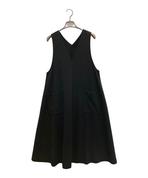 BEARDSLEY（ビアズリー）BEARDSLEY (ビアズリー) ブークレワンピース ブラックの古着・服飾アイテム