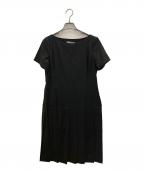 theory luxeセオリーリュクス）の古着「Short sleeve dress」｜ブラック