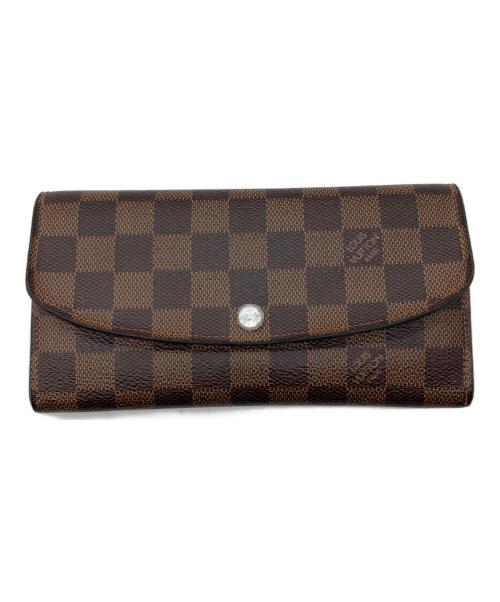 LOUIS VUITTON（ルイ ヴィトン）LOUIS VUITTON (ルイ ヴィトン) 長財布 ブラウンの古着・服飾アイテム