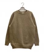 STEVEN ALANスティーブンアラン）の古着「HAMILTON CREW NECK KNIT-LOOSE/ニット」｜ベージュ