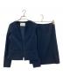 green label relaxing（グリーンレーベルリラクシング）の古着「ノーラペルセットアップジャケット」｜ネイビー