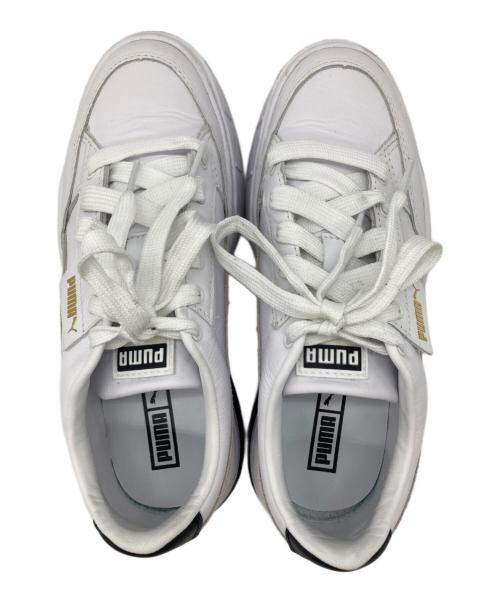 PUMA（プーマ）PUMA (プーマ) Mayze Stack Wns ホワイト サイズ:24.5㎝の古着・服飾アイテム