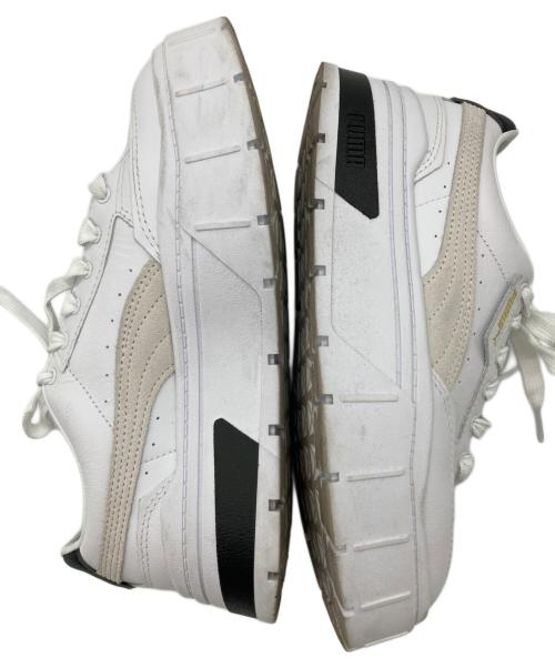 PUMA（プーマ）PUMA (プーマ) Mayze Stack Wns ホワイト サイズ:24.5㎝の古着・服飾アイテム