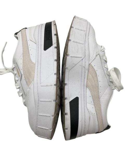 PUMA（プーマ）PUMA (プーマ) Mayze Stack Wns ホワイト サイズ:24.5㎝の古着・服飾アイテム